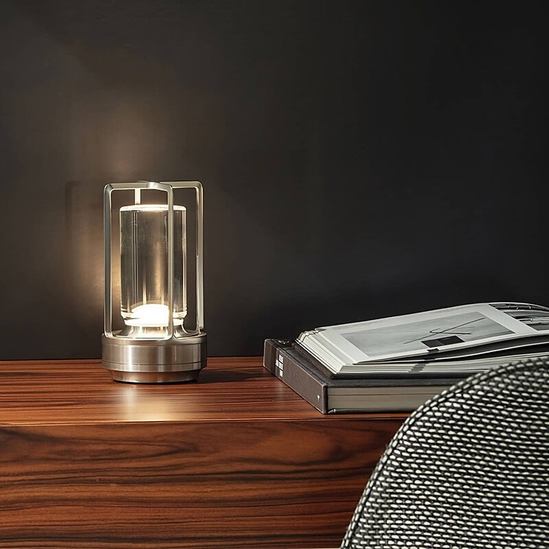 GleamHaven | Elegante Draagbare Tafellamp