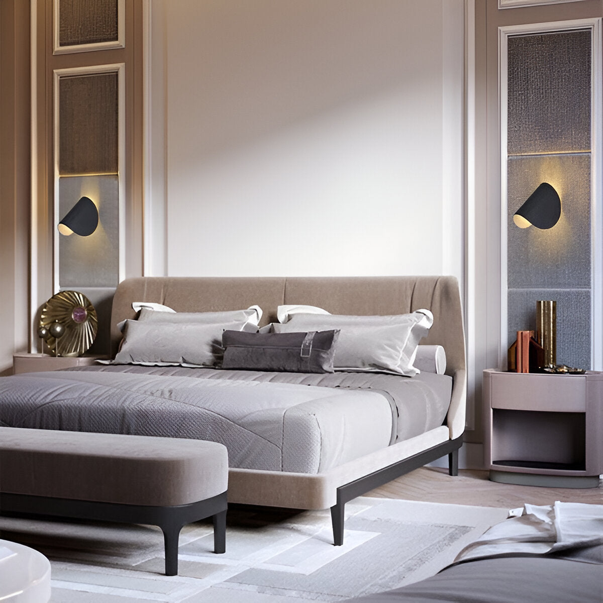 GleamShiftModerneVerstelbareWandlamp9