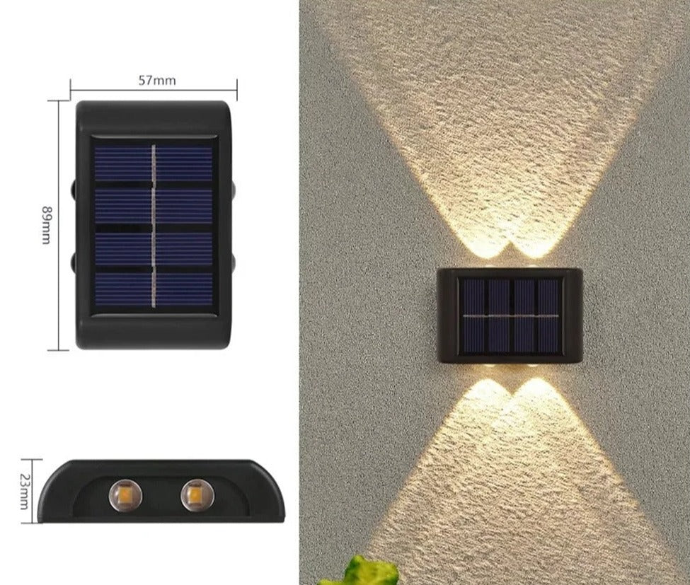 SolarFlare | Zonne-energie Buitenmuurlamp7